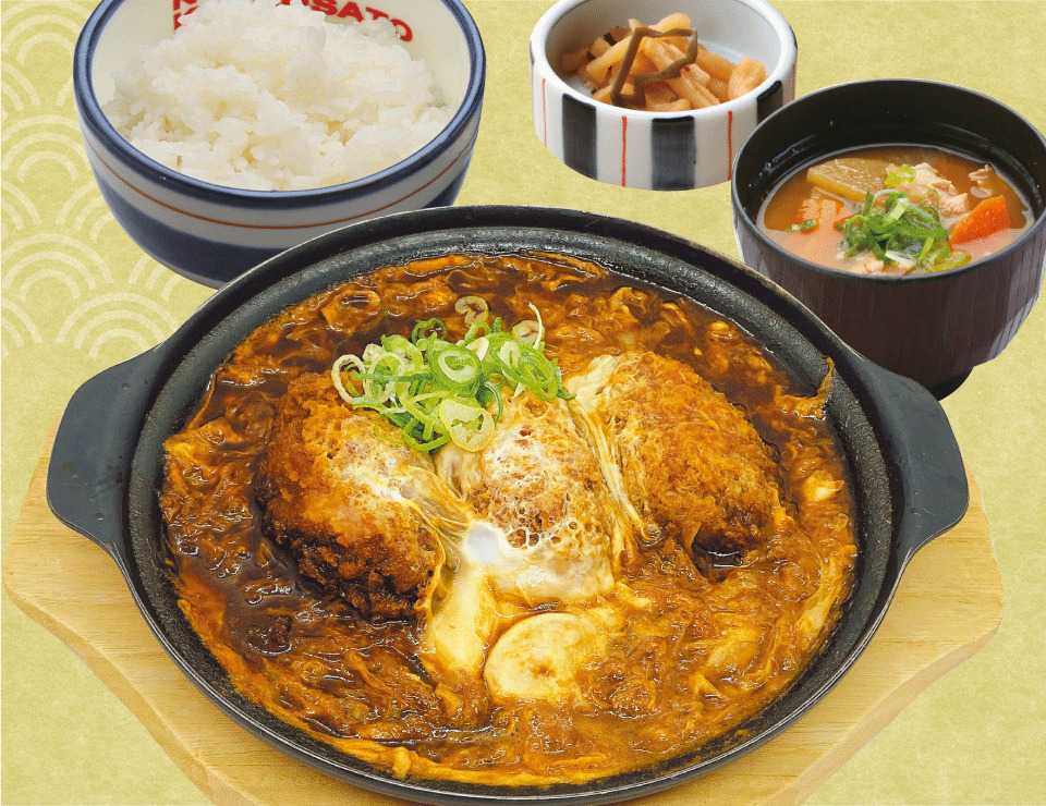 かき味噌鍋定食